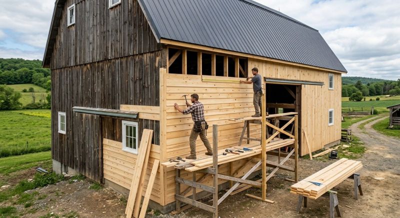 Barn Siding Installation in Riceville, TN