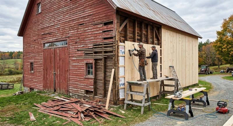 Barn Siding Replacement in Dunlap, TN