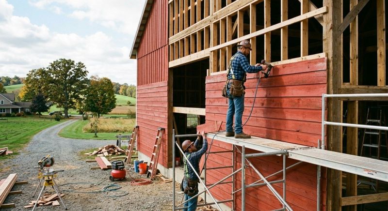 Barn Siding Replacement in Riceville, TN