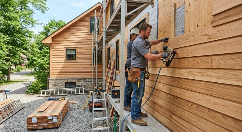 Barn Wood Siding Installation in Dayton, TN