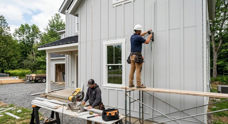 Batten Siding Installation in Ten Mile, TN