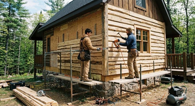 Cabin Siding Installation in Dayton, TN