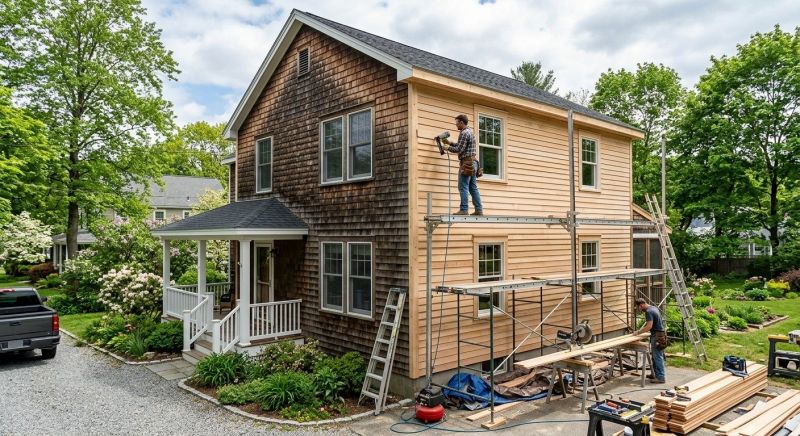 Cedar Siding Installation in Cleveland, TN