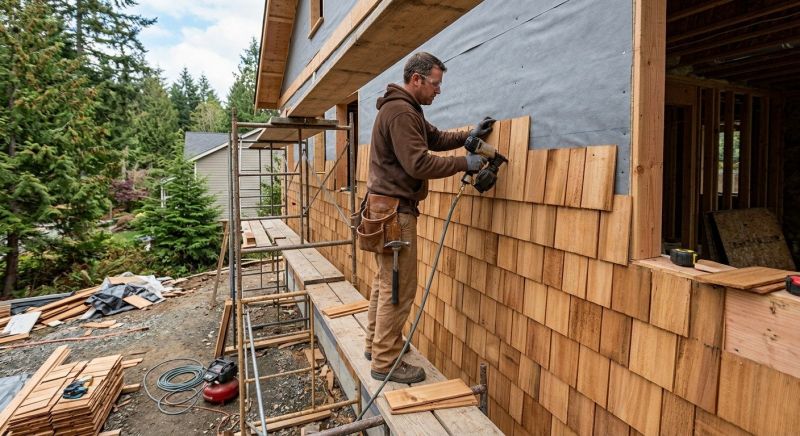 Cedar Siding Installation in Dayton, TN