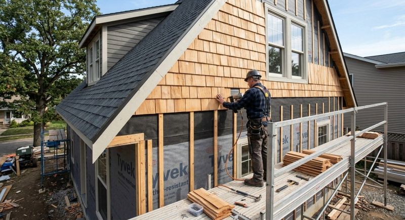Cedar Siding Installation in Spring City, TN