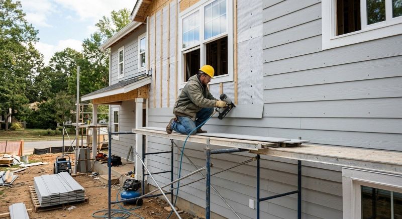 Cement Siding Installation in Harrison, TN
