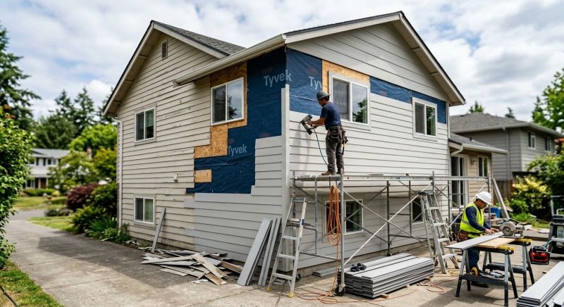 Cement Siding Installation in Harrison, TN