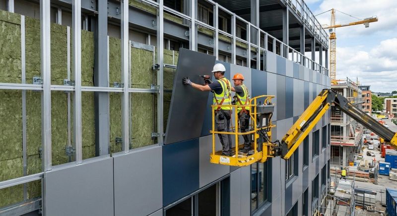 Facade Cladding Installation in Dayton, TN