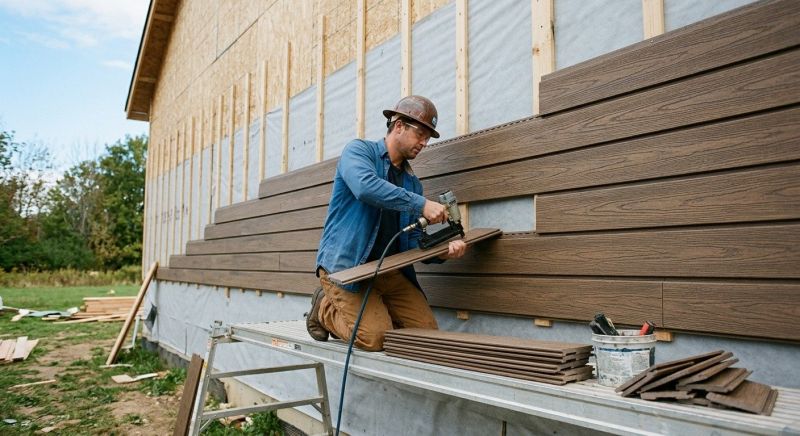 Faux Wood Siding Installation in Decatur, TN