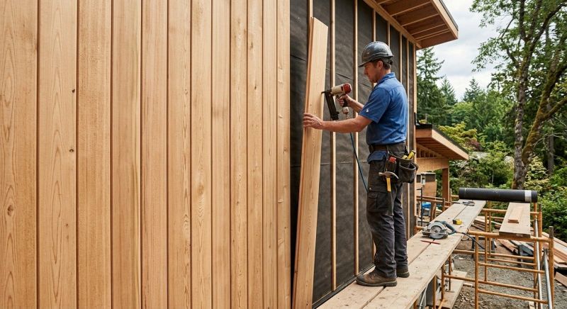 Faux Wood Siding Installation in Dayton, TN