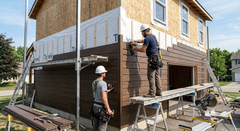 Faux Wood Siding Installation in Spring City, TN