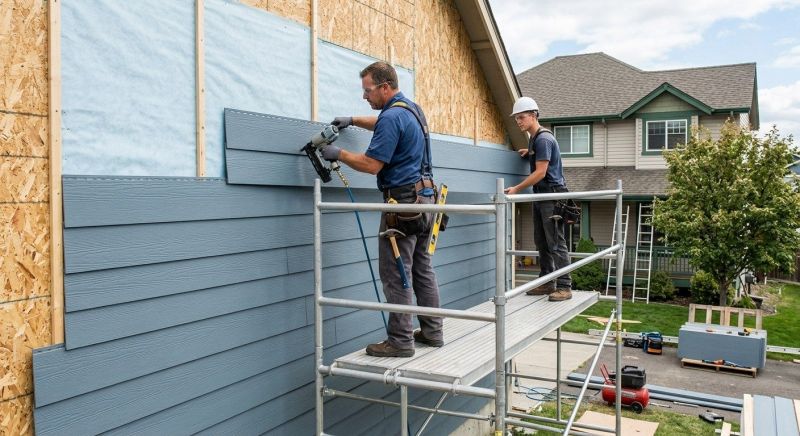 Fiber Siding Installation in Athens, TN