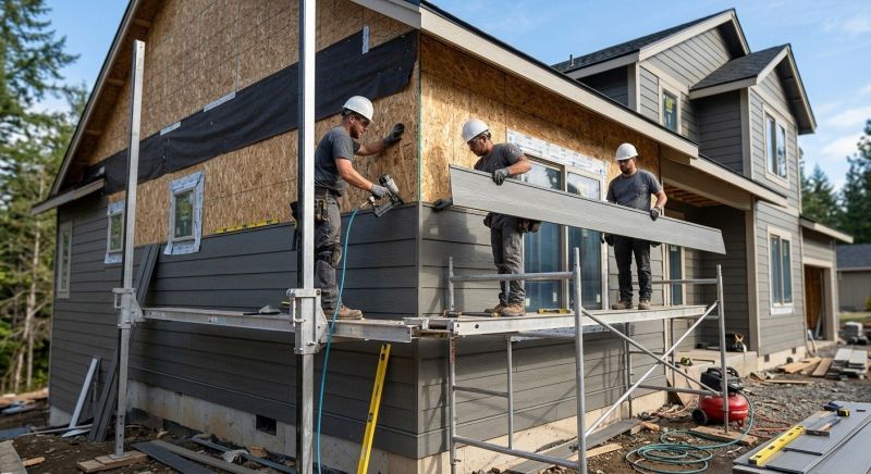 Fiber Siding Installation in Riceville, TN