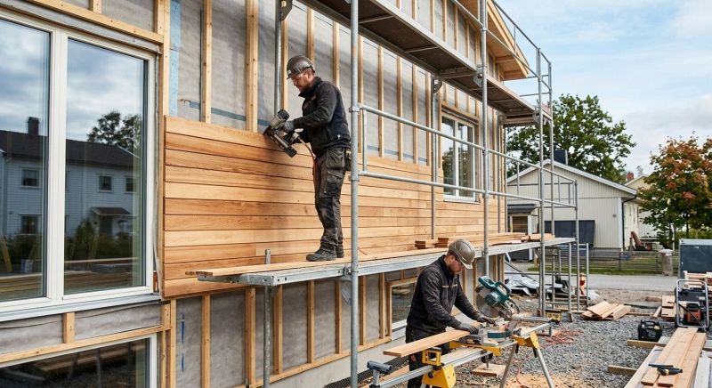 Hardwood Cladding Installation in Dayton, TN