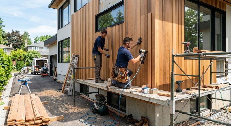 Hardwood Siding Installation in Athens, TN