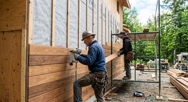 Hardwood Siding Installation in Cleveland, TN