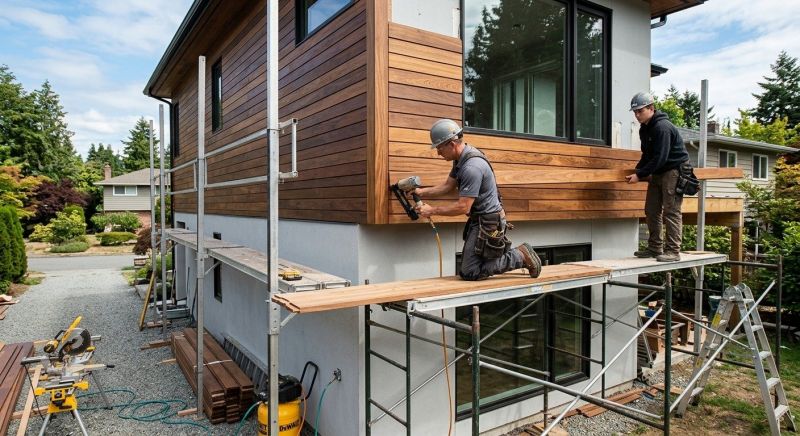 Hardwood Siding Installation in Dunlap, TN