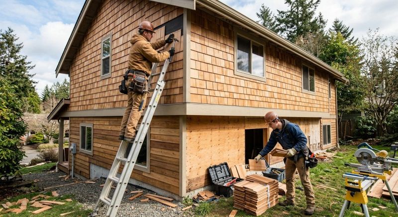 Hardwood Siding Installation in Riceville, TN