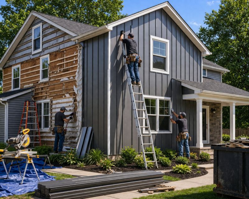 House Siding Installation in Dunlap, TN