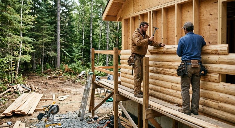 Log Siding Installation in Dayton, TN