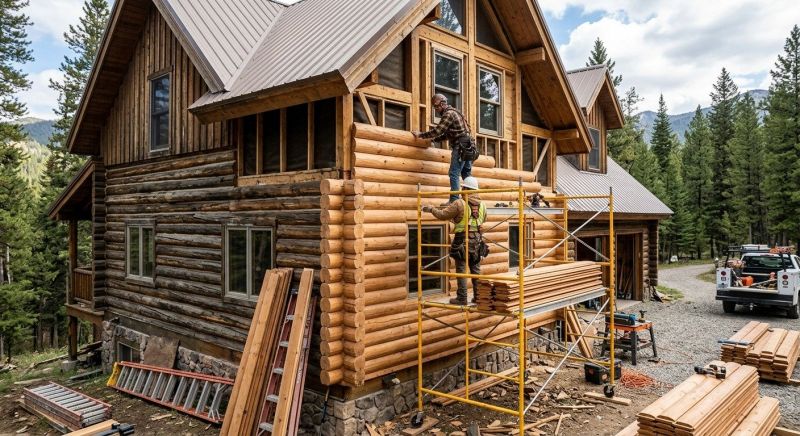 Log Siding Installation in Rhea County, TN