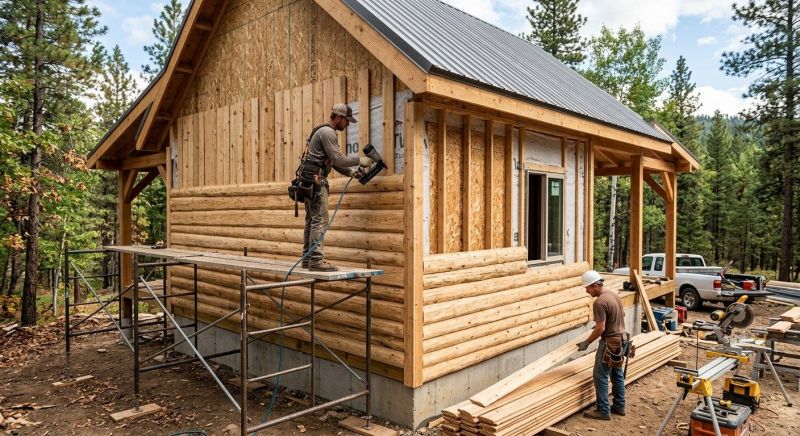 Log Siding Installation in Riceville, TN