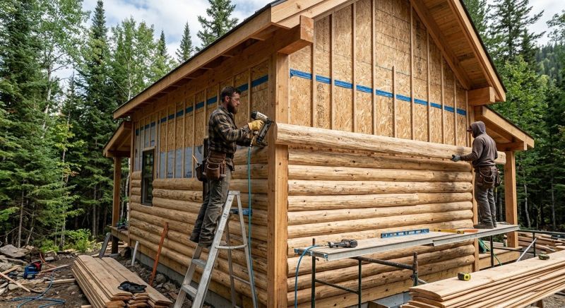 Log Siding Installation in Riceville, TN