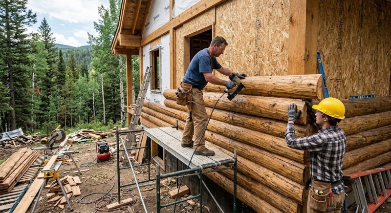 Log Siding Replacement in Dayton, TN
