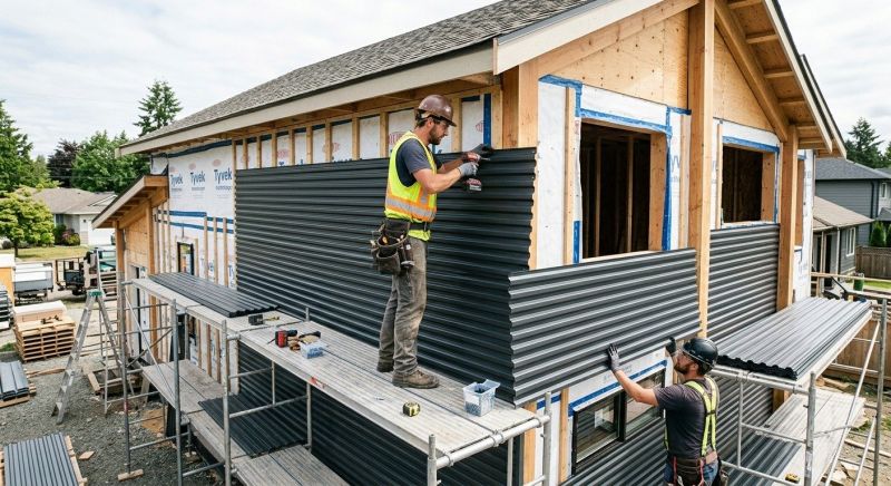 Metal Siding Installation in Harrison, TN