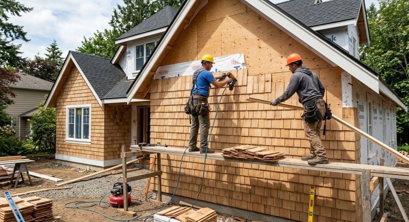 Shake Siding Installation in Ten Mile, TN