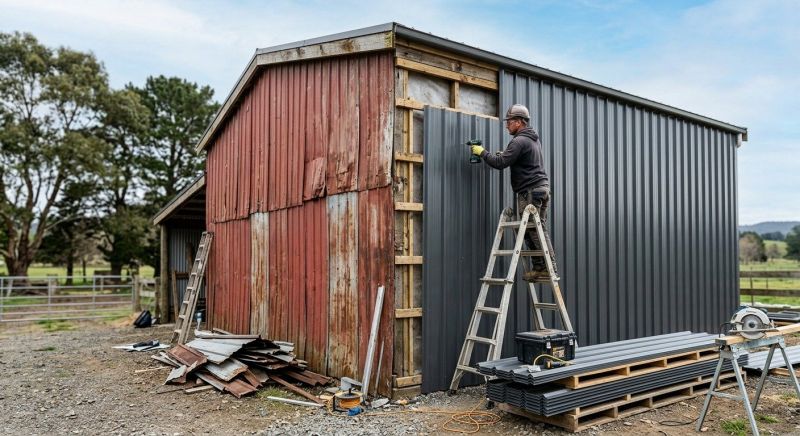 Sheet Metal Siding Replacement in Dayton, TN