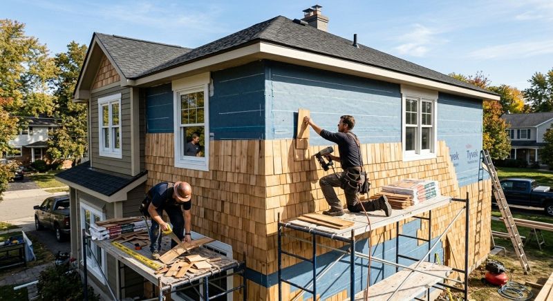 Shingle Siding Installation in Dayton, TN