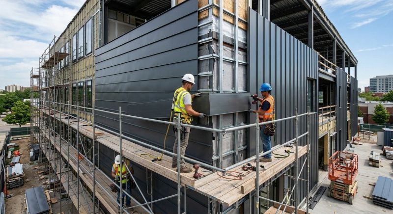 Steel Cladding Installation in Dayton, TN