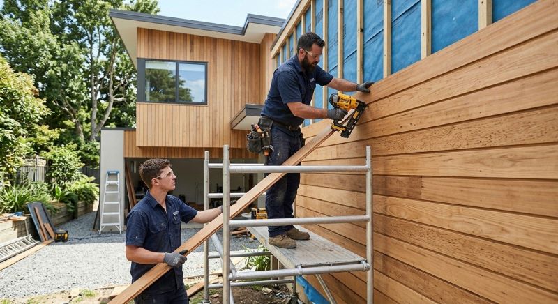 Wood Cladding Installation in Cleveland, TN