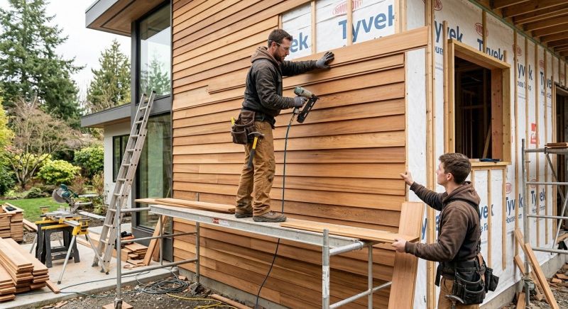 Wood Cladding Installation in Meigs County, TN