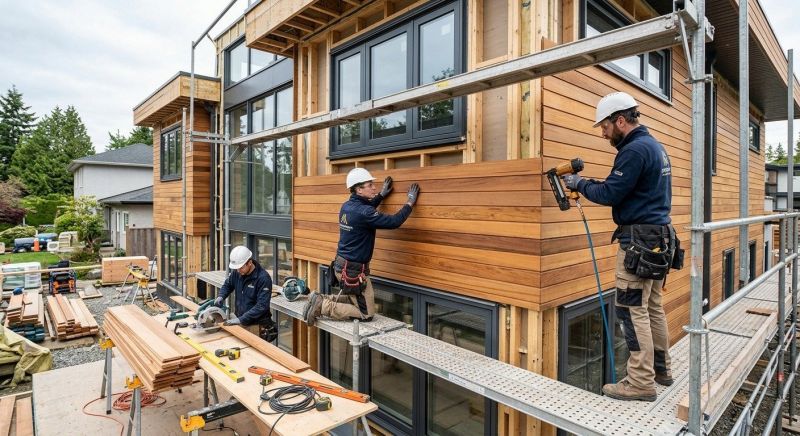 Wood Cladding Installation in Ten Mile, TN