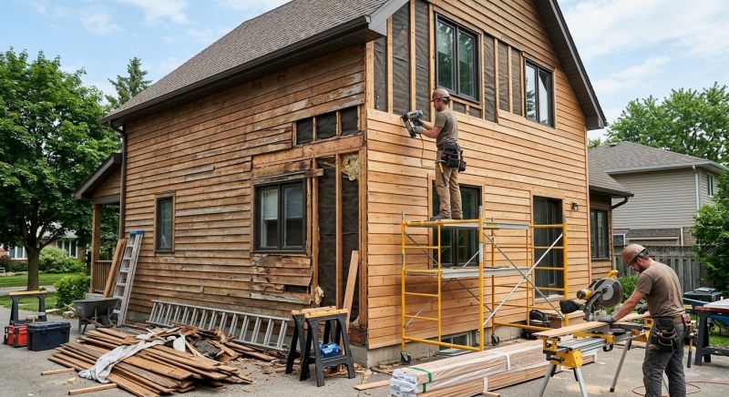 Wood Cladding Replacement in Dayton, TN