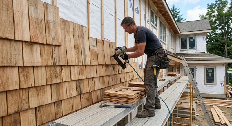 Wood Shake Siding Installation in Dayton, TN