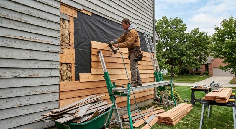 Wood Siding Installation in Dunlap, TN