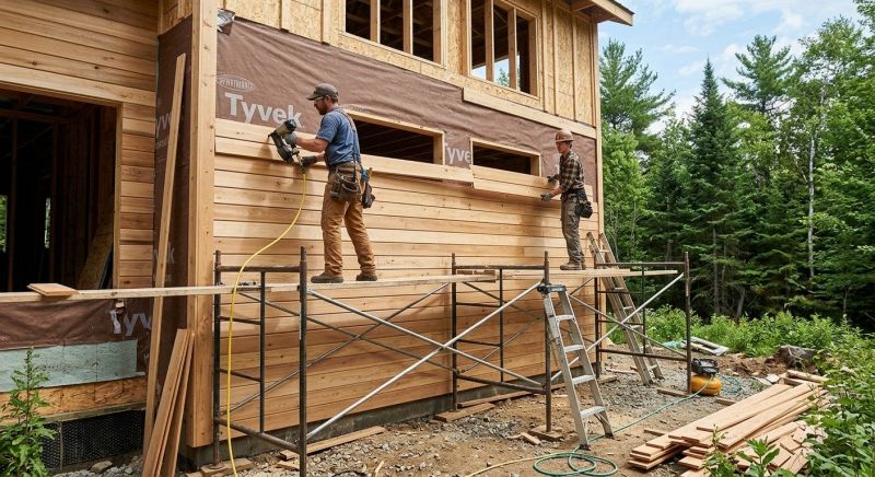 Wood Siding Installation in Ten Mile, TN