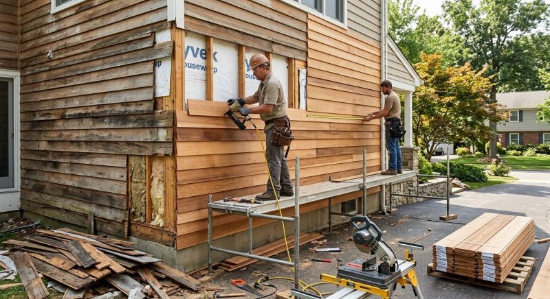 Wood Siding Service in Ten Mile, TN